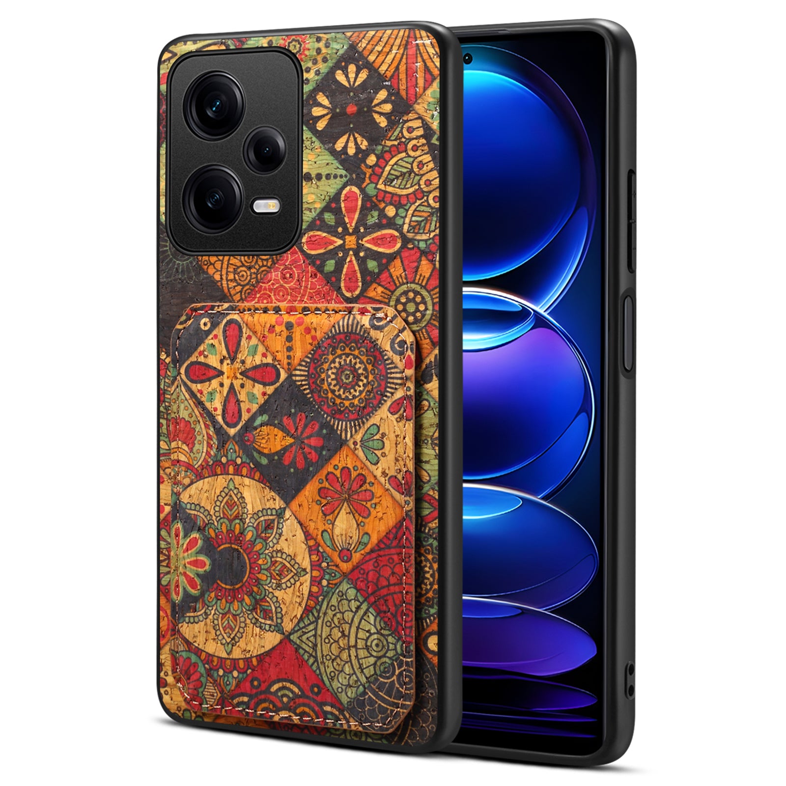For Xiaomi Redmi Note 12 Pro 5G Leather Case Card Holder Shockproof Phone Back Cover For Xiaomi Redmi Note 12 Pro 5G Leather Case Card Holder Shockproof Phone Back Cover
